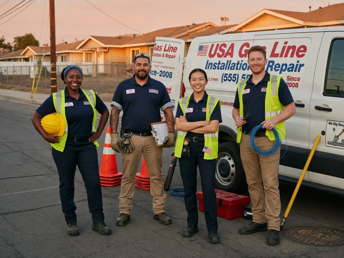 Gas Line Installation company in Landis, NC